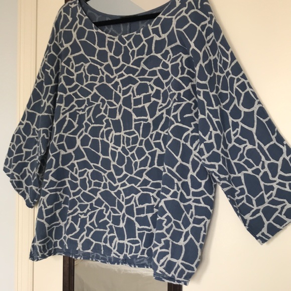 Made in Italy flowy summer blouse - Picture 8 of 9